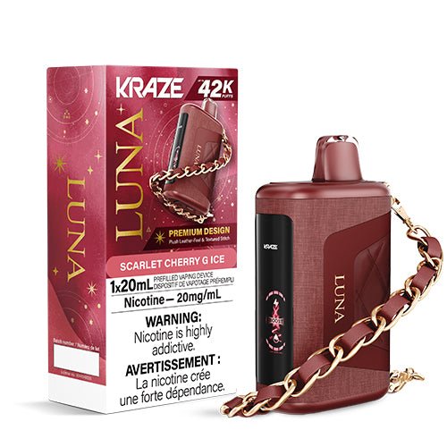 Kraze LUNA Rechargeable Disposable Vape - Disposables - Canada