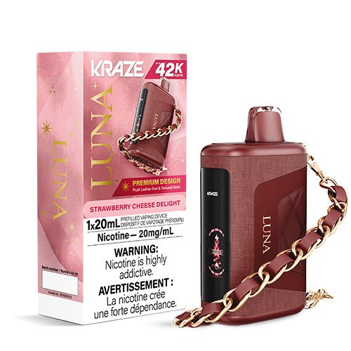 Kraze LUNA Rechargeable Disposable Vape - Disposables - Canada