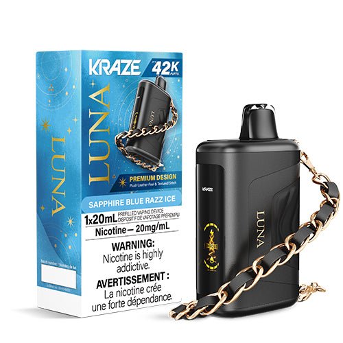 Kraze LUNA Rechargeable Disposable Vape - Disposables - Canada