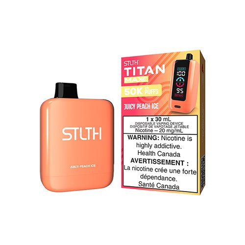 STLTH Titan Max 50K Rechargeable Disposable - Disposables - Canada