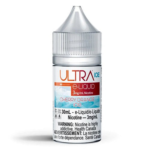 Ultra E - Liquid Iced by Ultra Liquid Labs - Cherry Orange Ice - Eliquid - Canada