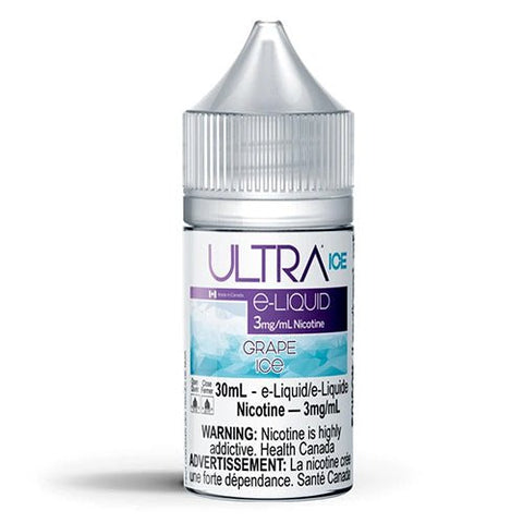 Ultra E - Liquid Iced by Ultra Liquid Labs - Grape Ice - Eliquid - Canada