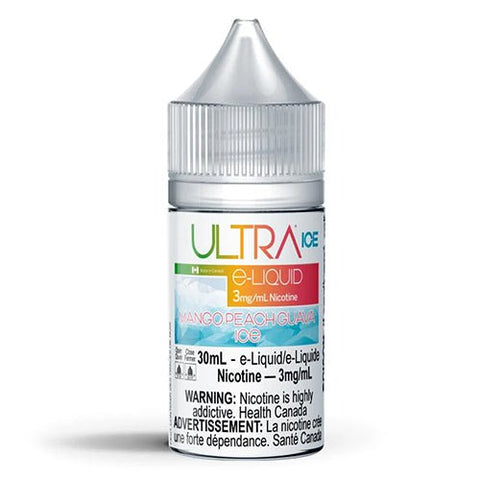 Ultra E - Liquid Iced by Ultra Liquid Labs - Mango Peach Guava Ice - Eliquid - Canada