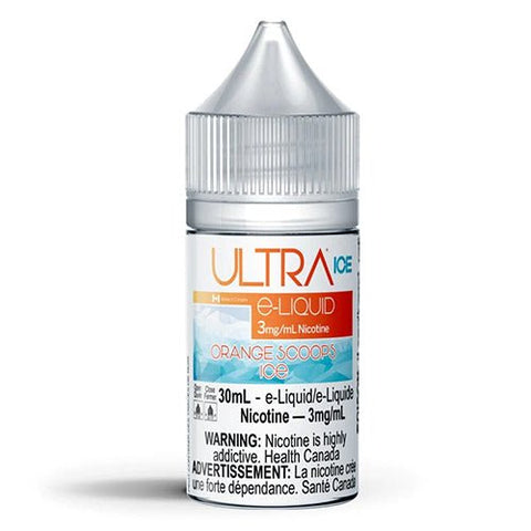 Ultra E - Liquid Iced by Ultra Liquid Labs - Orange Scoops Ice - Eliquid - Canada