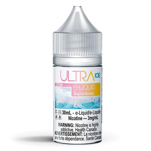 Ultra E - Liquid Iced by Ultra Liquid Labs - Strawberry Lemon Ice - Eliquid - Canada