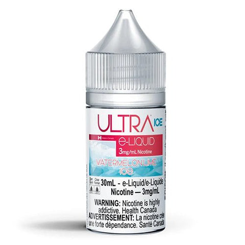 Ultra E - Liquid Iced by Ultra Liquid Labs - Watermelon Lime Ice - Eliquid - Canada