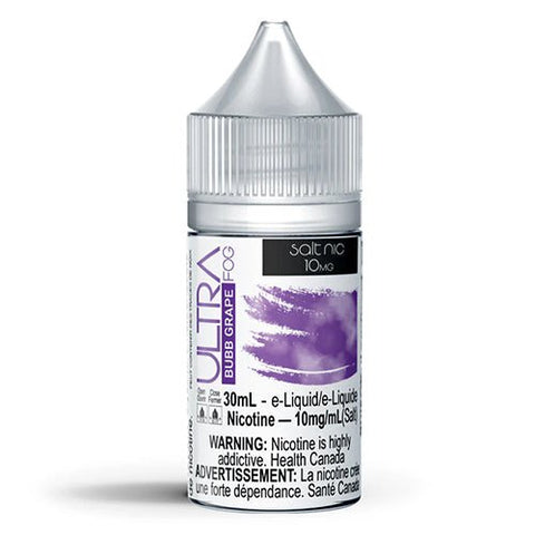 Ultra Fog by Ultra Liquid Labs - BUBB GRAPE Salt - Salt Nicotine Eliquid - Canada