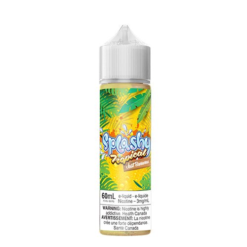 Splashy Tropical Eliquid - Just Bananas - Eliquid