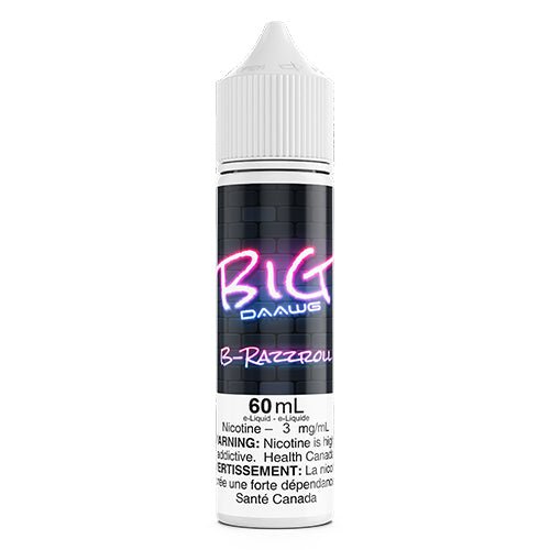 Big Daawg B Razzroll Vape Juice 60mL 100mL Queen City Vapes